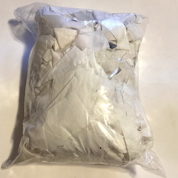 Bag of Fabric Scraps For Crumb Quilting or Animal Stuffing Sewing Projects Craft - Picture 1 of 2